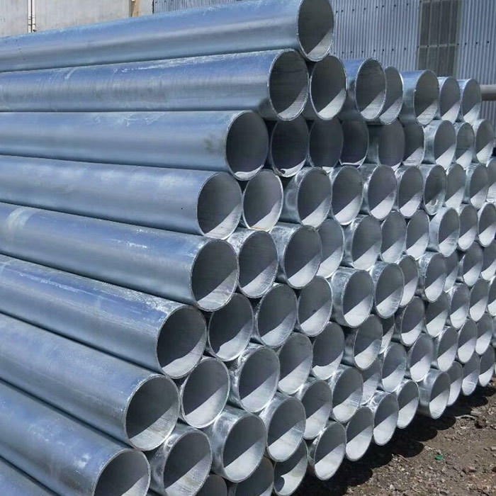 seamless hot dipped galvanized round pipes