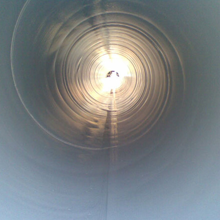 IPN8710 new polymer anti-corrosion coating spiral steel pipe