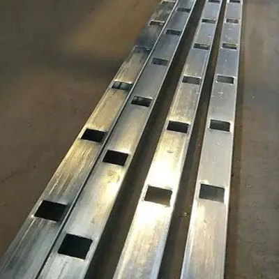 pre galvanized square tube with holes