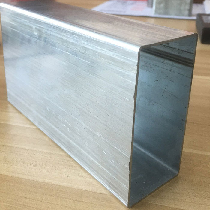 Pre Galvanized 2 X 6 Steel Rectangular Tube