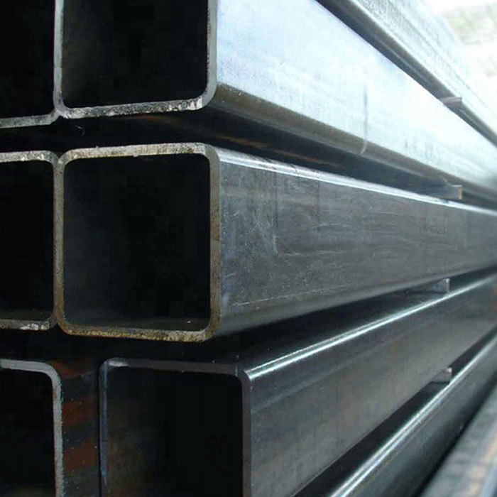 Black High-Frequency Welded Square Steel Tube 1/2 Inch