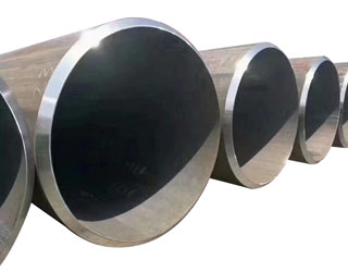 lsaw welded black round steel pipe