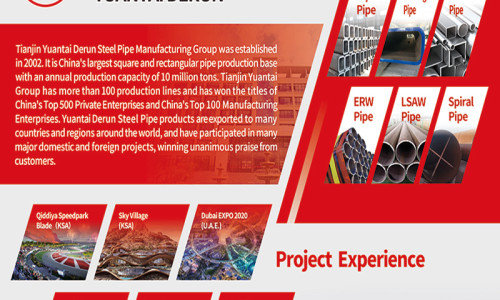 Tianjin Yuantai Derun Steel Pipe has regular stock in stock