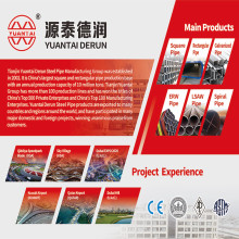 Tianjin Yuantai Derun Steel Pipe has regular stock in stock