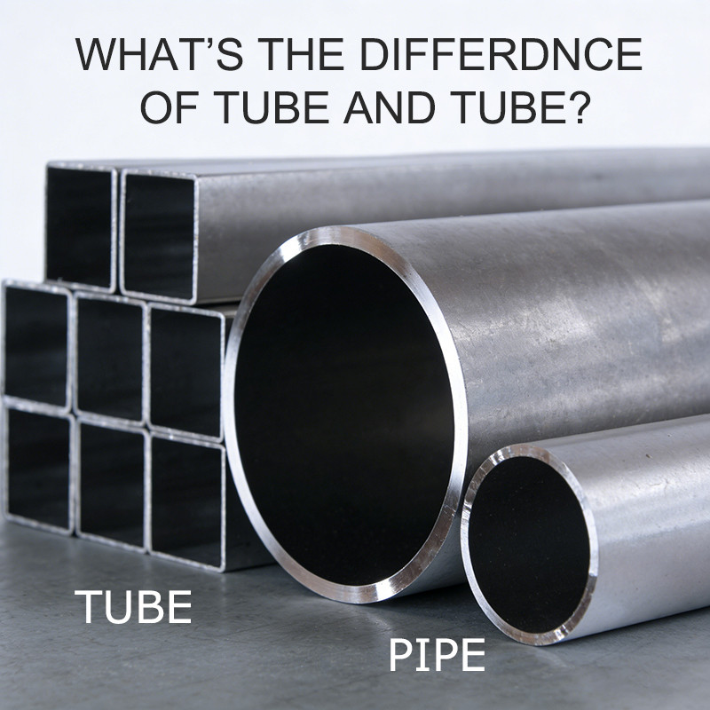 What's the difference of Pipe and Tube?