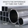 What's the difference of Pipe and Tube?