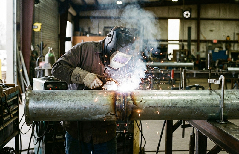 weld galvanized pipe