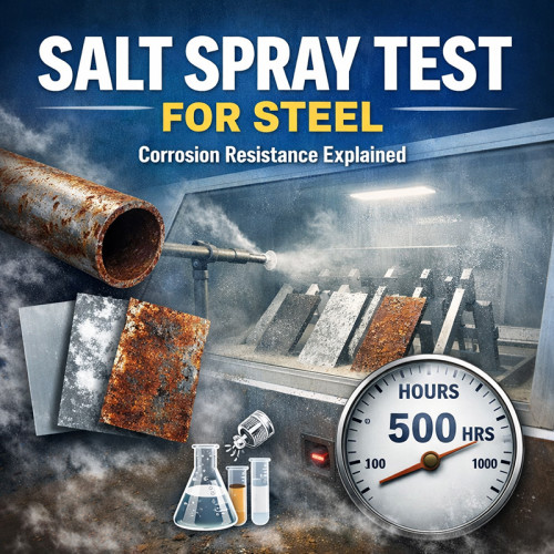 Salt Spray Testing for Steel
