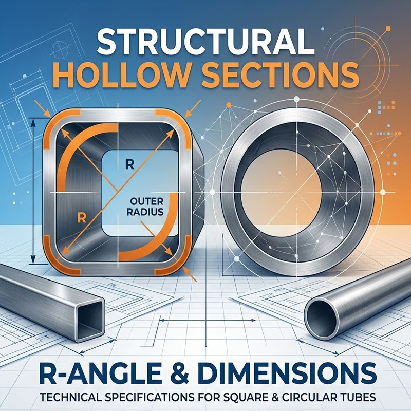 Mastering the Corner Radius (R-Angle) in Square and Rectangular Hollow Sections