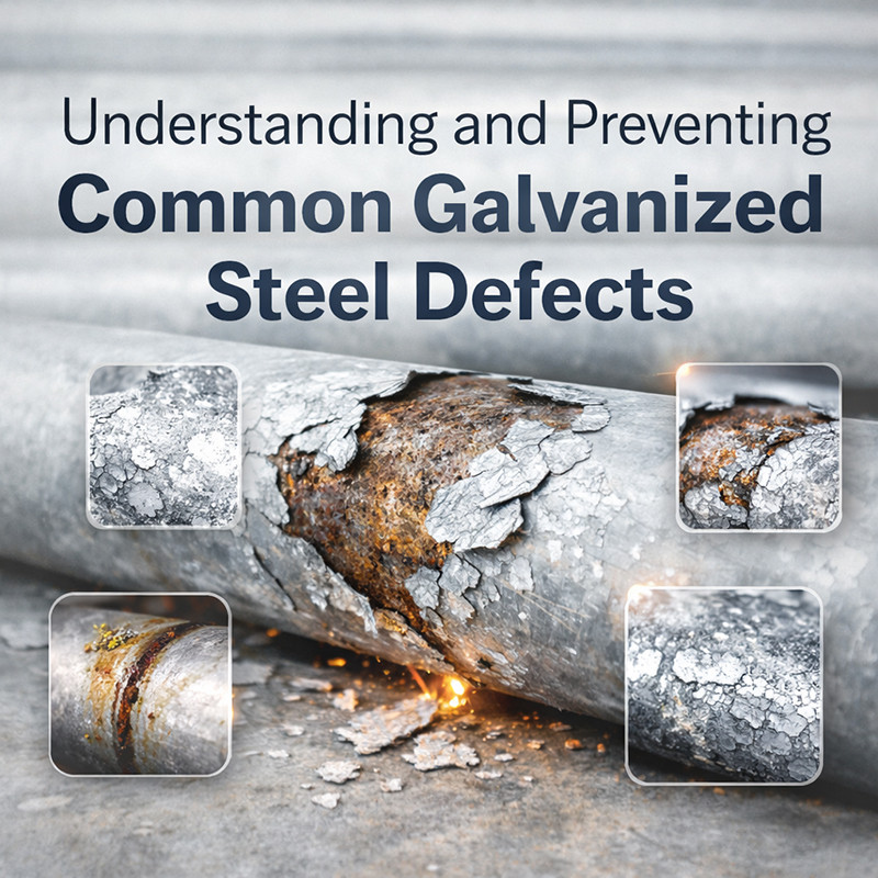 Understanding and Preventing Common Galvanized Steel Defects