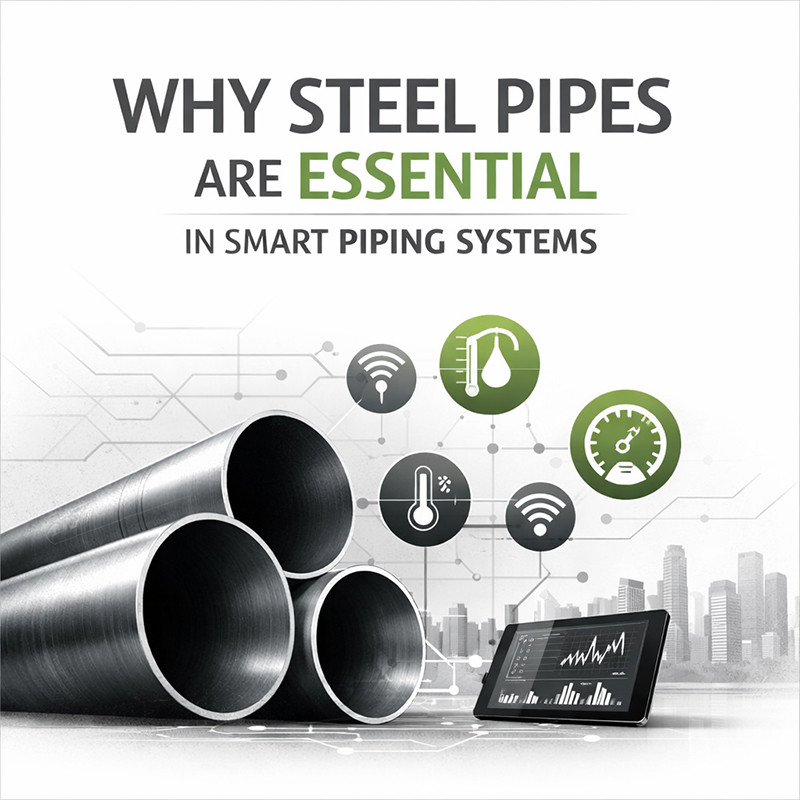 Why Smart Piping Systems Need High Quality Steel