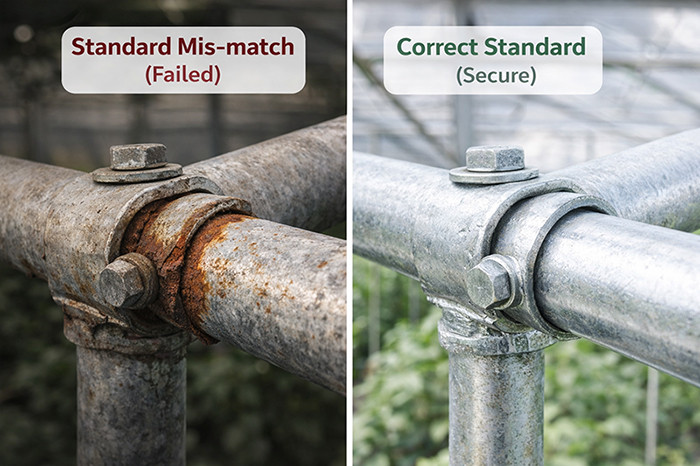 standard Mis-match & Correct Standard