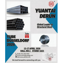 Visit YTDR at Tube 2026 Düsseldorf: Booth 1A21