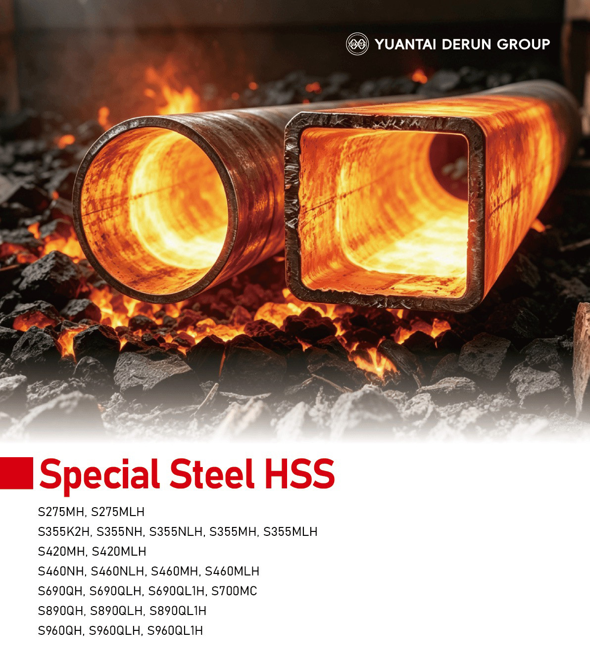 high strength steel of YUANTAI DERUN