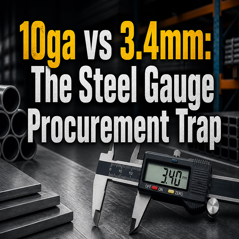 10ga vs 3.4mm: The Steel Gauge Procurement Trap