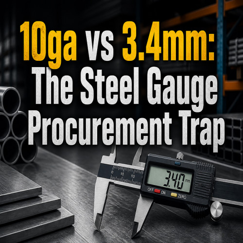 10ga vs 3.4mm: The Steel Gauge Procurement Trap