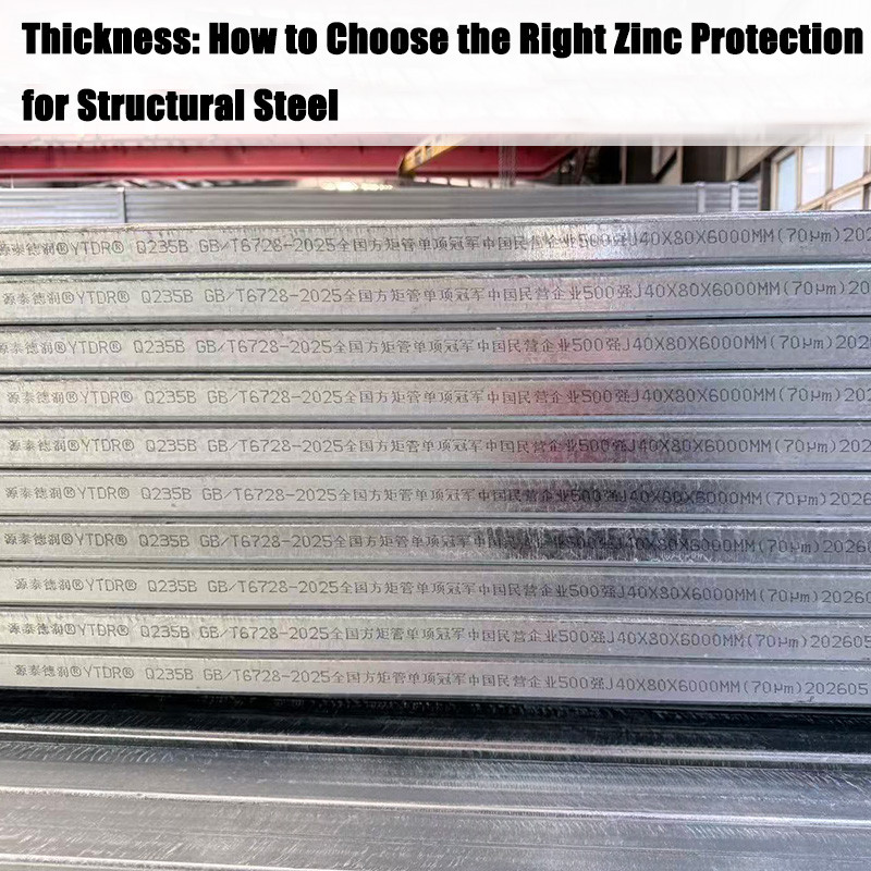 Thickness: How to Choose the Right Zinc Protection for Structural Steel