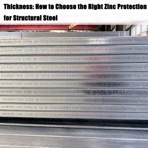 Thickness: How to Choose the Right Zinc Protection for Structural Steel