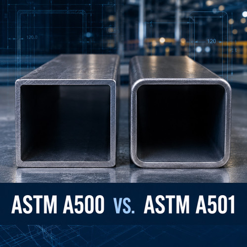 ASTM A500 vs. ASTM A501: Technical & Procurement Guide for Structural Tubing