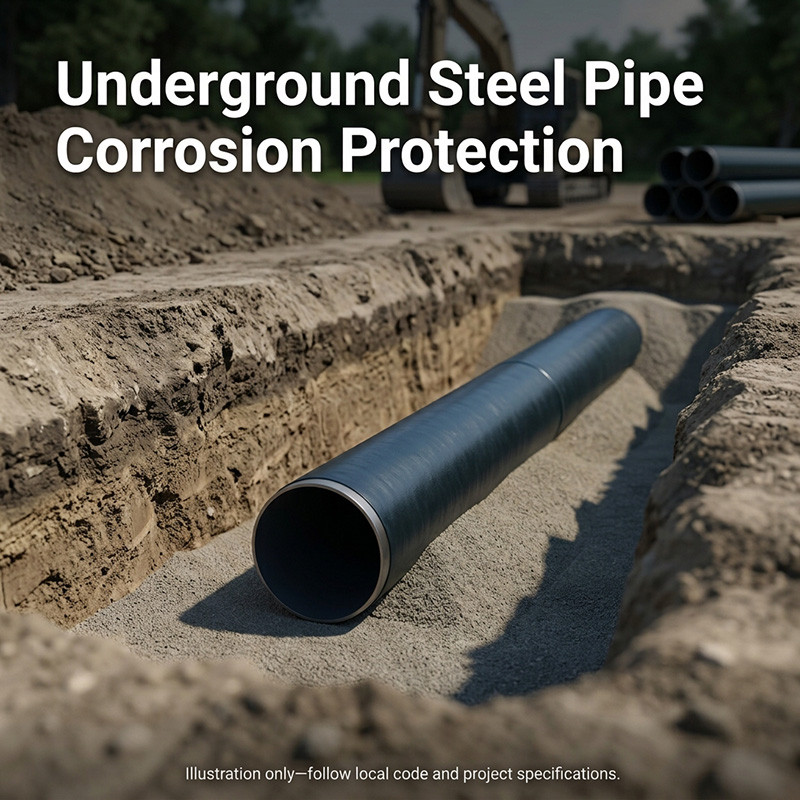 Can You Bury Black Iron Gas Pipe Underground? Code Requirements, Corrosion & Protection