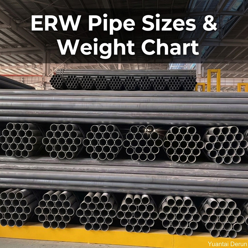 ERW Pipe Sizes & Weight Chart: NPS 1/2–18 in.