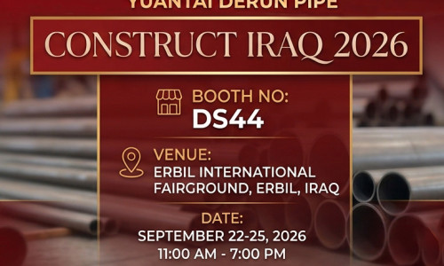 Yuantai Derun at Construct Iraq 2026 Booth DS44