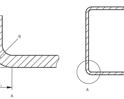 角矩形管のR角は国際基準でどのように規定されているのか。