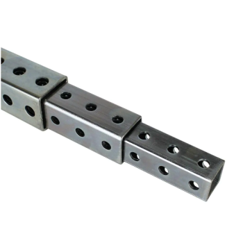 galvanized steel perforated square tube