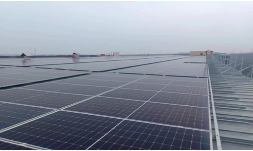 Tianjin Yuantai Derun 11MWp Roof Distributed Photovoltaic Project Successfully Connected to the Grid