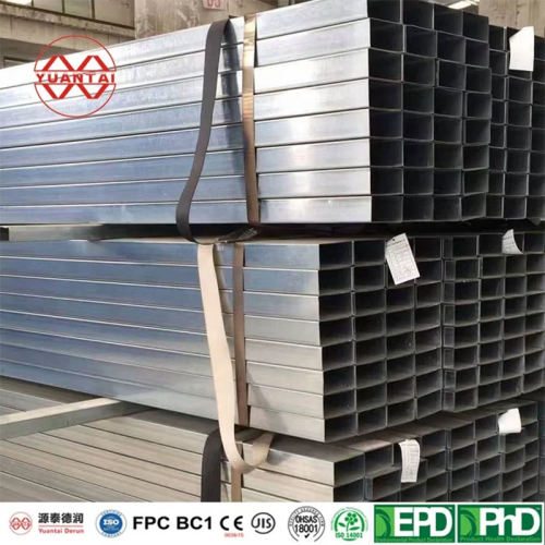 What kind of steel is galvanized square tube? Specifications and models of galvanized square tube