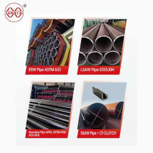 What is a steel pipe used for?