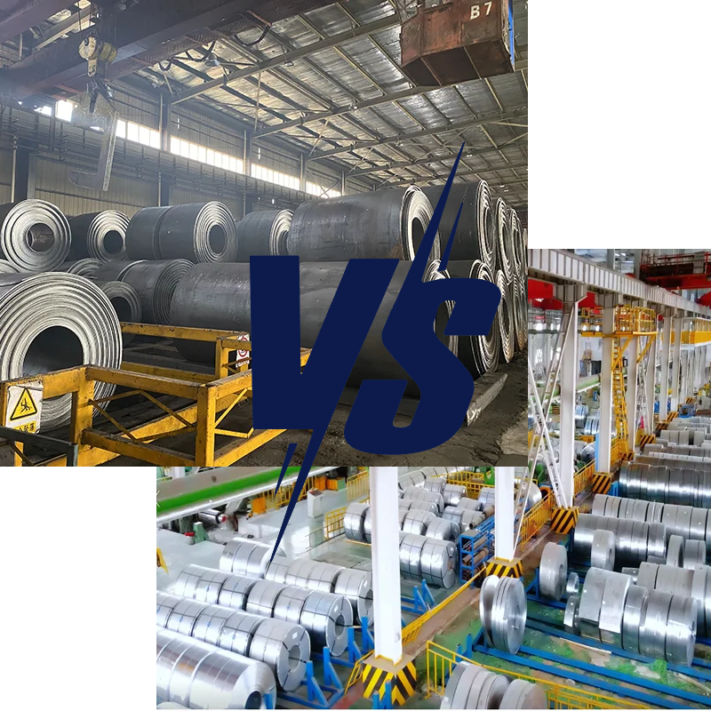 The difference between hot-rolled and cold-rolled steel