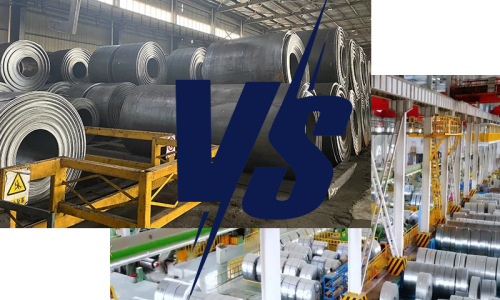 The difference between hot-rolled and cold-rolled steel