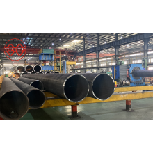 How are welded steel pipes processed?