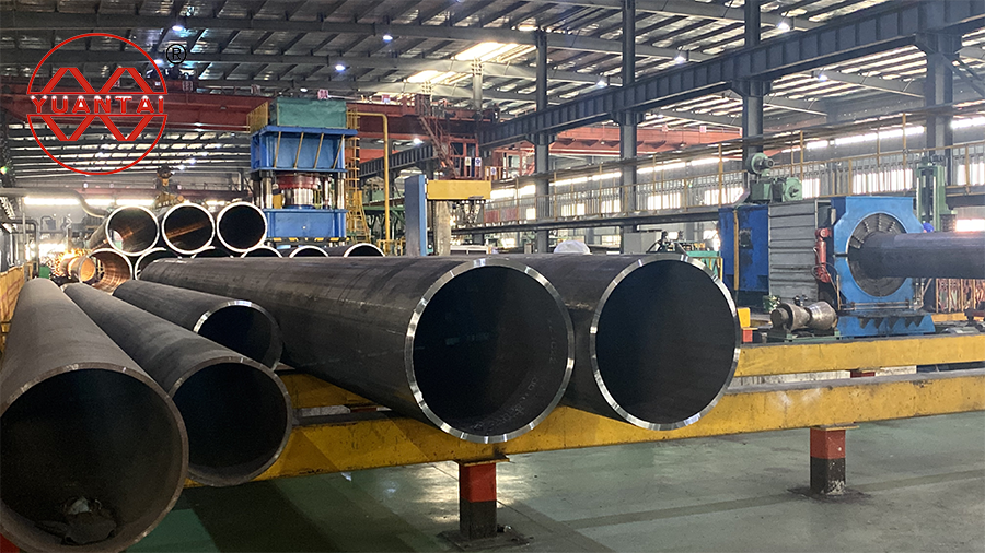 How are welded steel pipes processed?