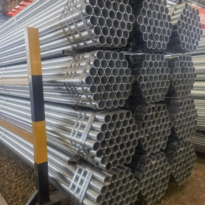hot galvanized steel structural pipe round pipe welding hollow steel pipe