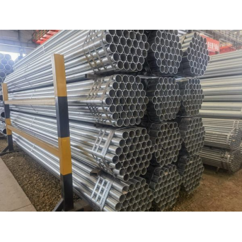 hot galvanized steel structural pipe round pipe welding hollow steel pipe
