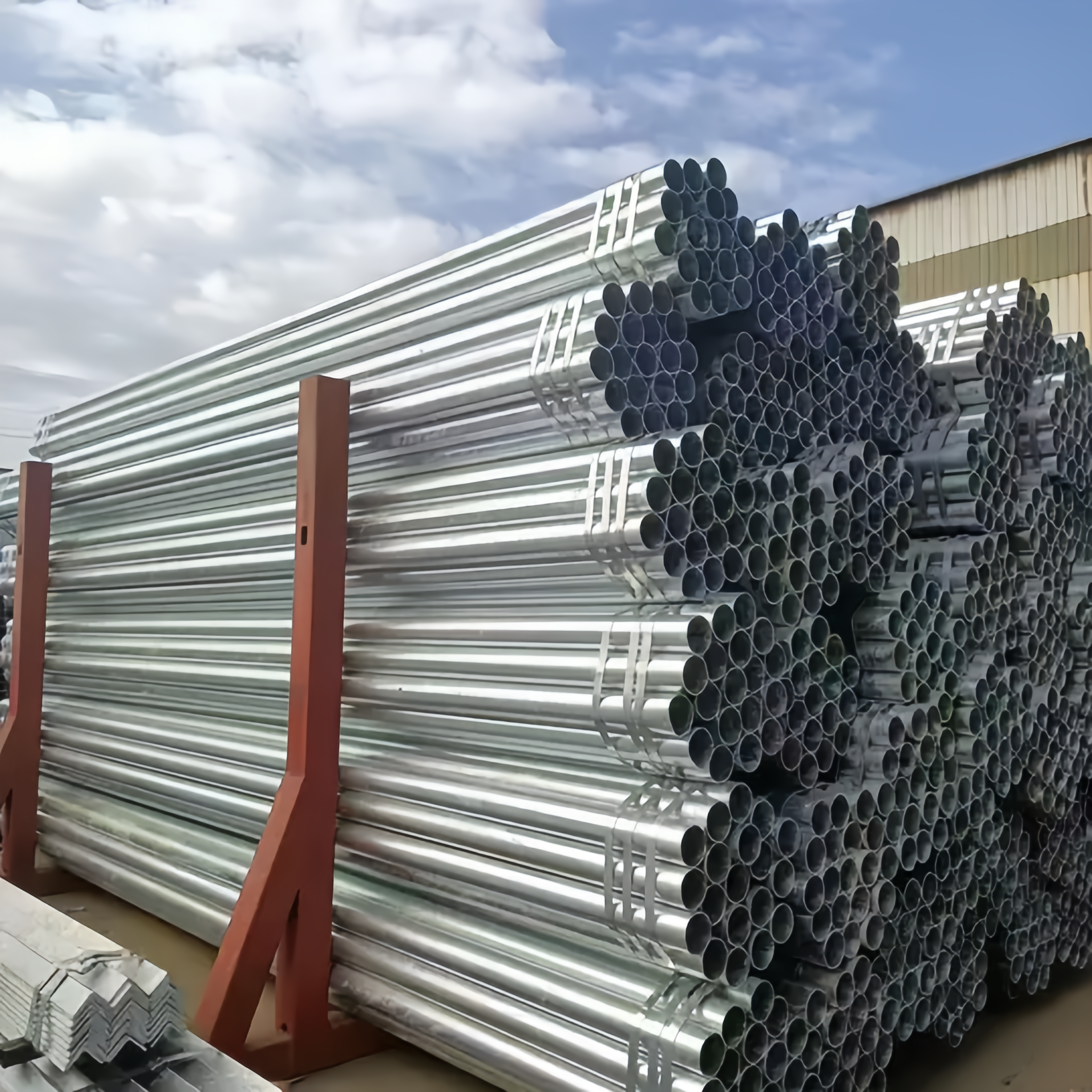 Which is the best process for GI pipe welding?