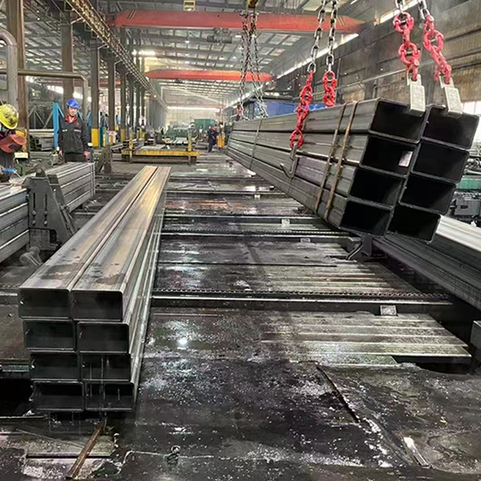 What are the metal raw materials for manufacturing rectangular tubes?