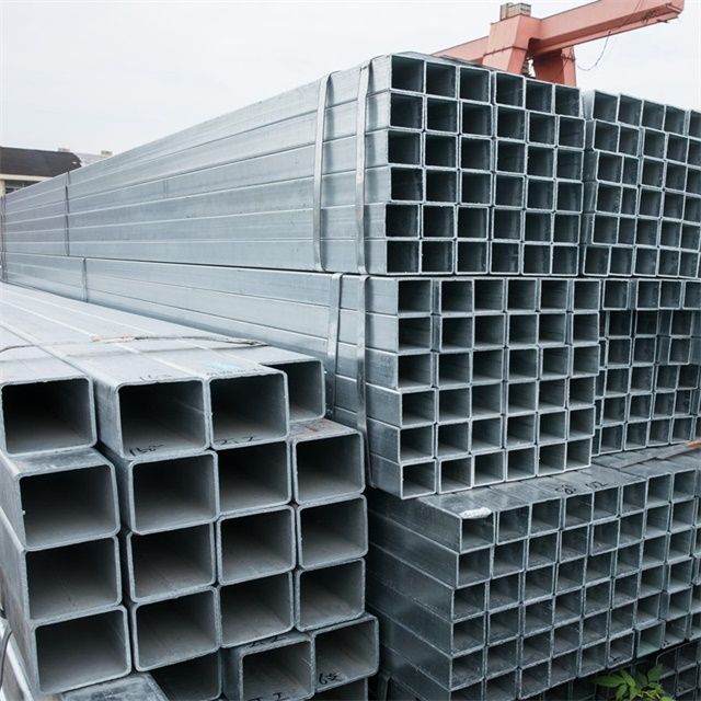 oem galvanized steel tube