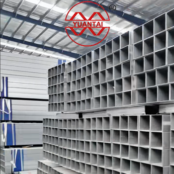 4x4 steel tube EN10219 S355K2H square tube galvanized hollow structural steel tube