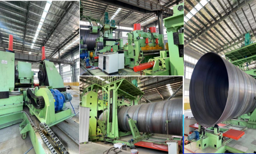 Tianjin Yuantai anti-corrosion and thermal insulation metal spiral steel pipe