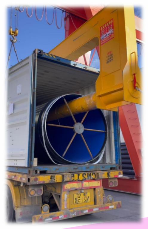 3PE anti-corrosion steel pipes