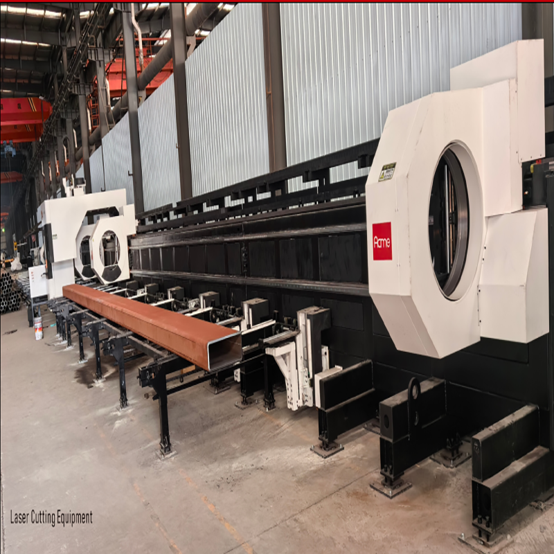 How length of steel can a laser cut?