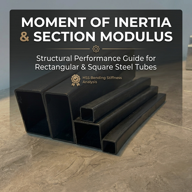 Moment of Inertia & Section Modulus of Steel Tubes