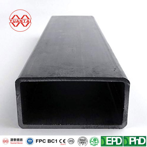 rectangular steel pipe factory yuantaiderun(can oem odm obm)