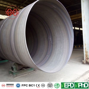 spiral welded steel pipe factory(oem odm obm)