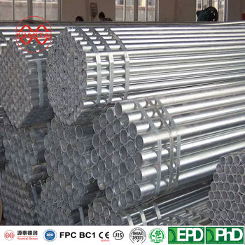 galvanized round hollow sections China manufacturer