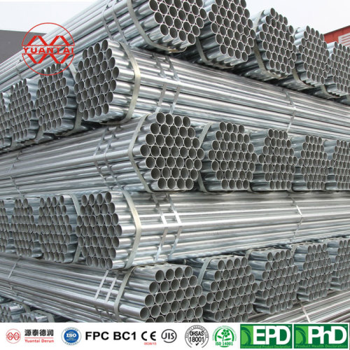 galvanized iron hollow sections YuantaiDerun