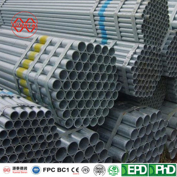 supplier odm hot galvanized round pipe